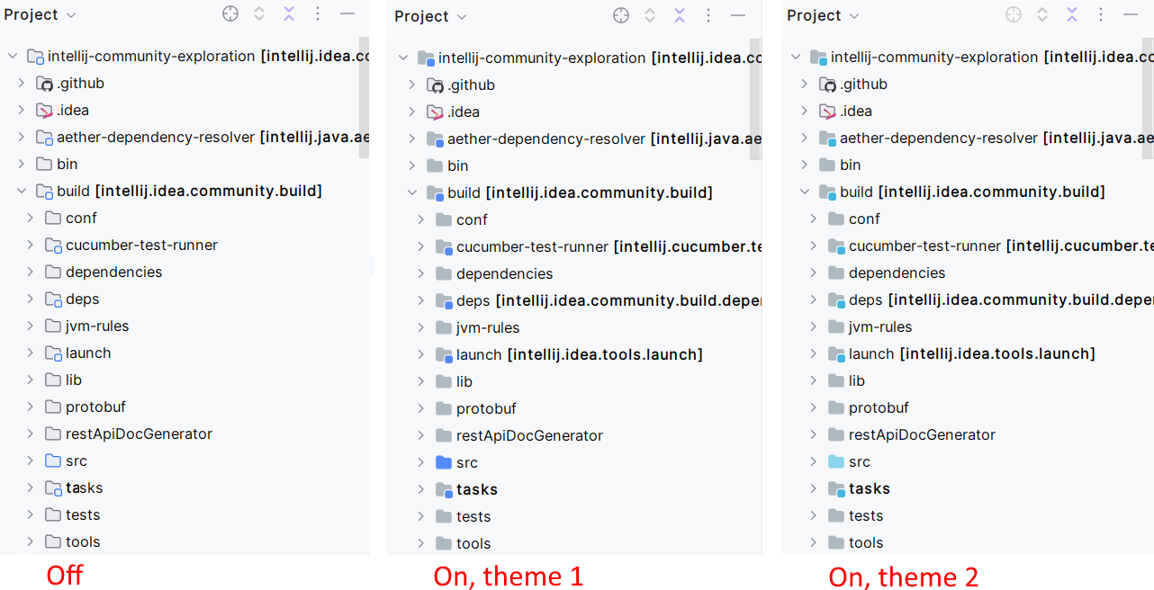 Extra ide tweaks better folder icons